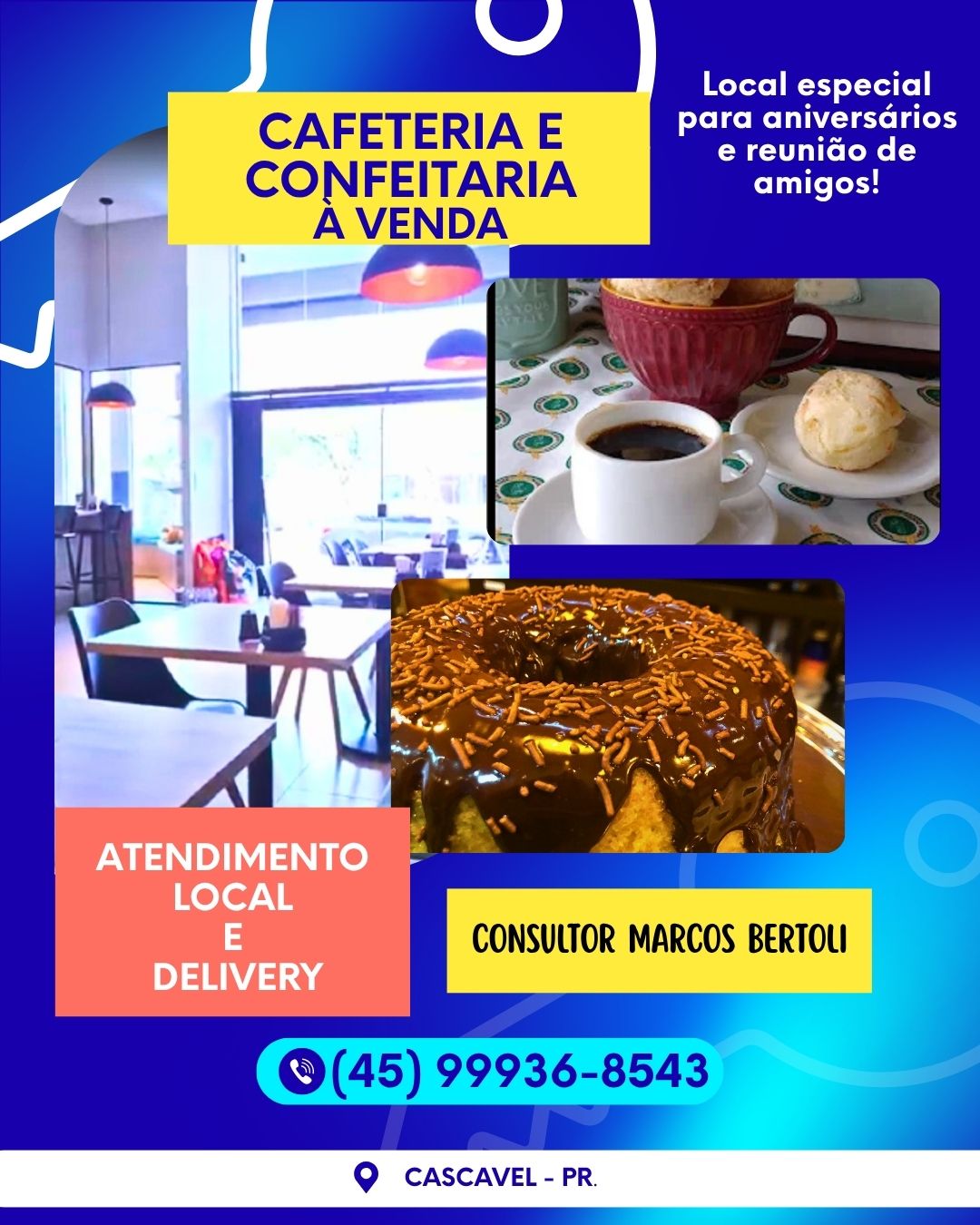 Cafeterir e Confeitaria